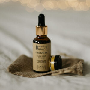 Zestaw mini - Balsam do ust 5 g + serum olejowe do twarzy Mazurska Noc 30 ml